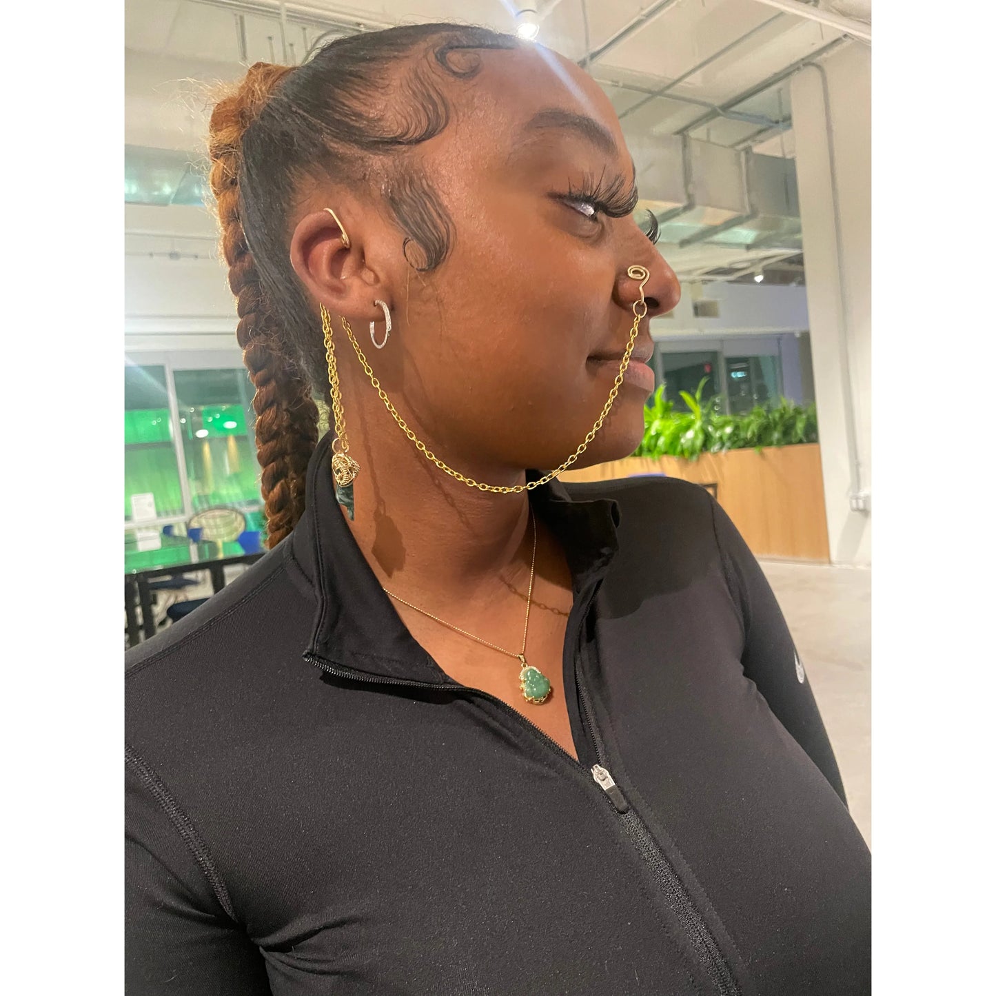 Ocean Calm Ear-cuff/ Nose Cuff