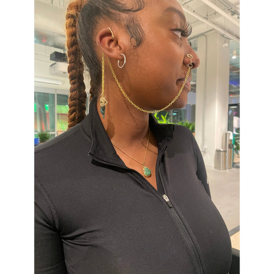 Ocean Calm Ear-cuff/ Nose Cuff